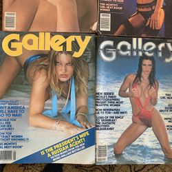 Vintage Gallery Magazine Lot