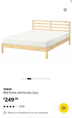 Ike’a king size bed frame