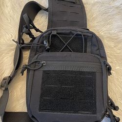 Tactical Chest Bag, Hidden Gun Bag to Carry Gun, Shoulder Bag