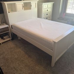 Pottery Barn Bed Frame and Dresser