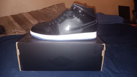 Jordan 1 Mid space jam size 12