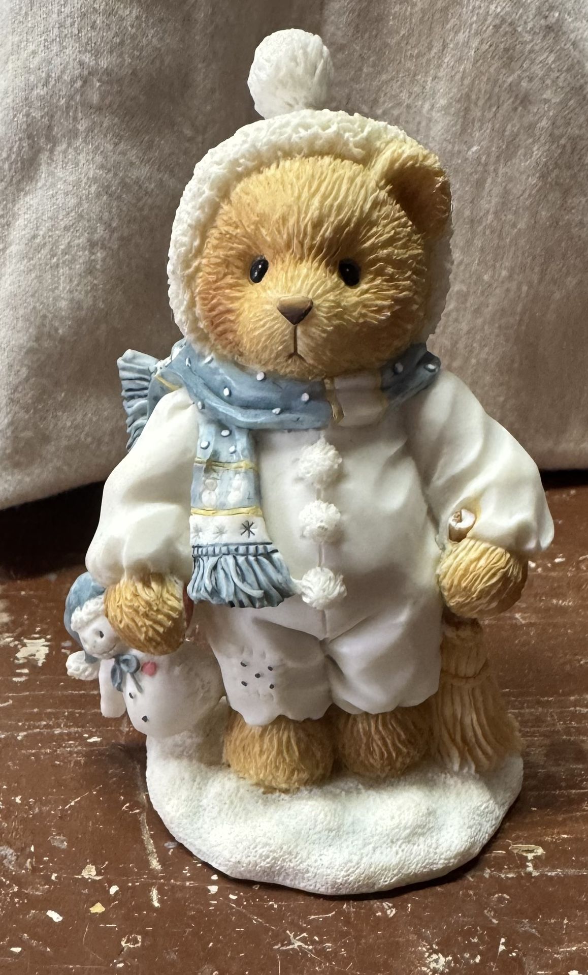 Cherish Teddy’s snowman