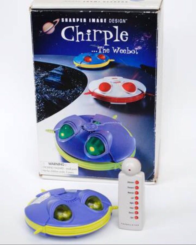 Sharper image weebot collectible: chirple