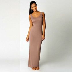 Long sleek looking Maxi dress.