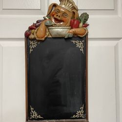 Kitchen Piggy Chalkboard 