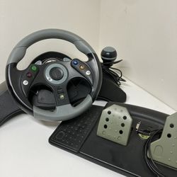 Mad Catz MC2 Racing Wheel and Pedals for Xbox 360