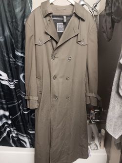Christian Dior Size Large Men Trench Coat