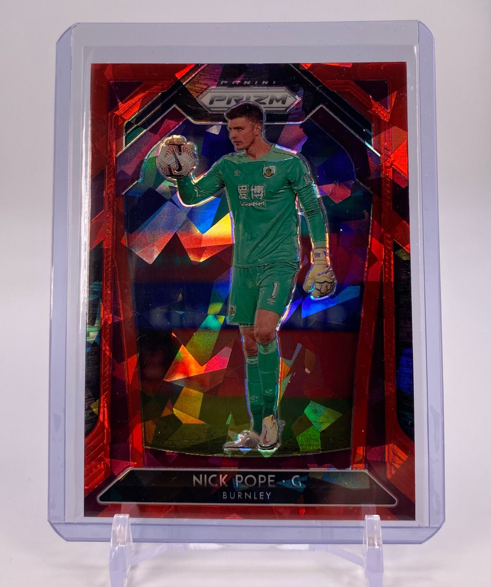 2020-21 Panini Premier League Red Ice #46 Nick Pope