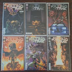 Batman Killing Time Issues 1-6 Complete Mini-Series All Bagged & Boarded