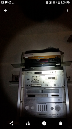 Vintage Marantz component stereo system