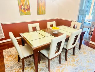 Dining Table Set with 6 Chairs – $400 OBO