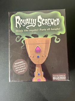 Royally Screwed Game Drink Like Royalty Party All Night 2012 Buzzed Games NEW
