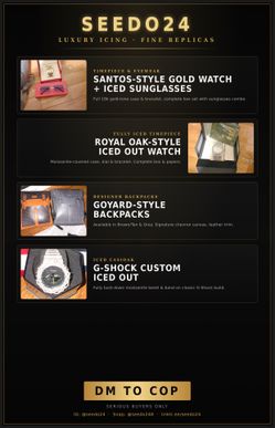 Luxury catalog (dm for a specific item)