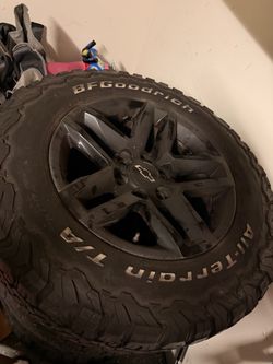 Chevrolet Off-Road factory rims 18”