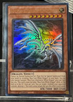Yugioh Blue-Eyes Alternative White Dragon RA02 Ultra Rare lst Edition NM