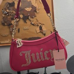 Juicy Couture Pink Shoulder Bag: BRAND NEW 