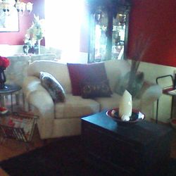 Complete Beige  Living Room Set