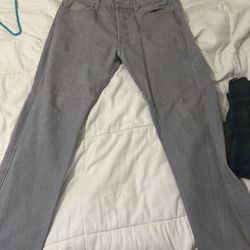 Levi’s 501 Gray Jeans – Worn In
