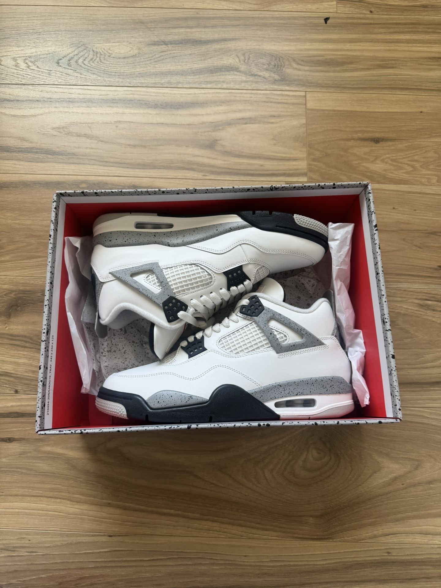 White Cement Jordan 4 2025