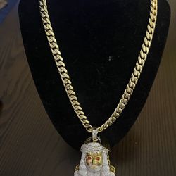 10mm 22” Chain And Pendant Combo 