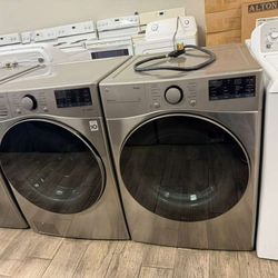 LG ThinQ Washer and Dryer Set Electtic With warranty