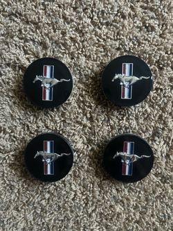 Ford Mustang Sn95 new edge mustang center caps pony tri bar Bullitt mach1 cobra