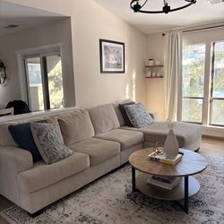 Like New Beige Couch – Excellent Condition – $950