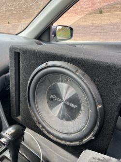 single 12 sub ported box