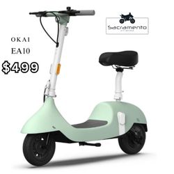 Brand New Electric Scooter For Sale In Sacramento! Electric Scooter With Seat At Affordable Price!