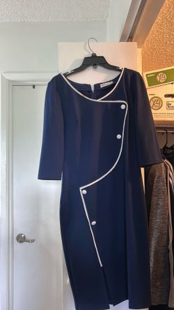Blue Mother of the groom dress
