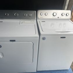 Maytag Set Washer And Dryer / 🔌Comes with 2 month warranty 📆LOCATED AT:📍📍 5200 E 10TH AVENUE TAMPA FL 33619PHONE 📲 813~473~0570