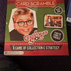 Card Scramble A Christmas Story