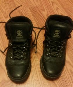Timberland black boots size 7M