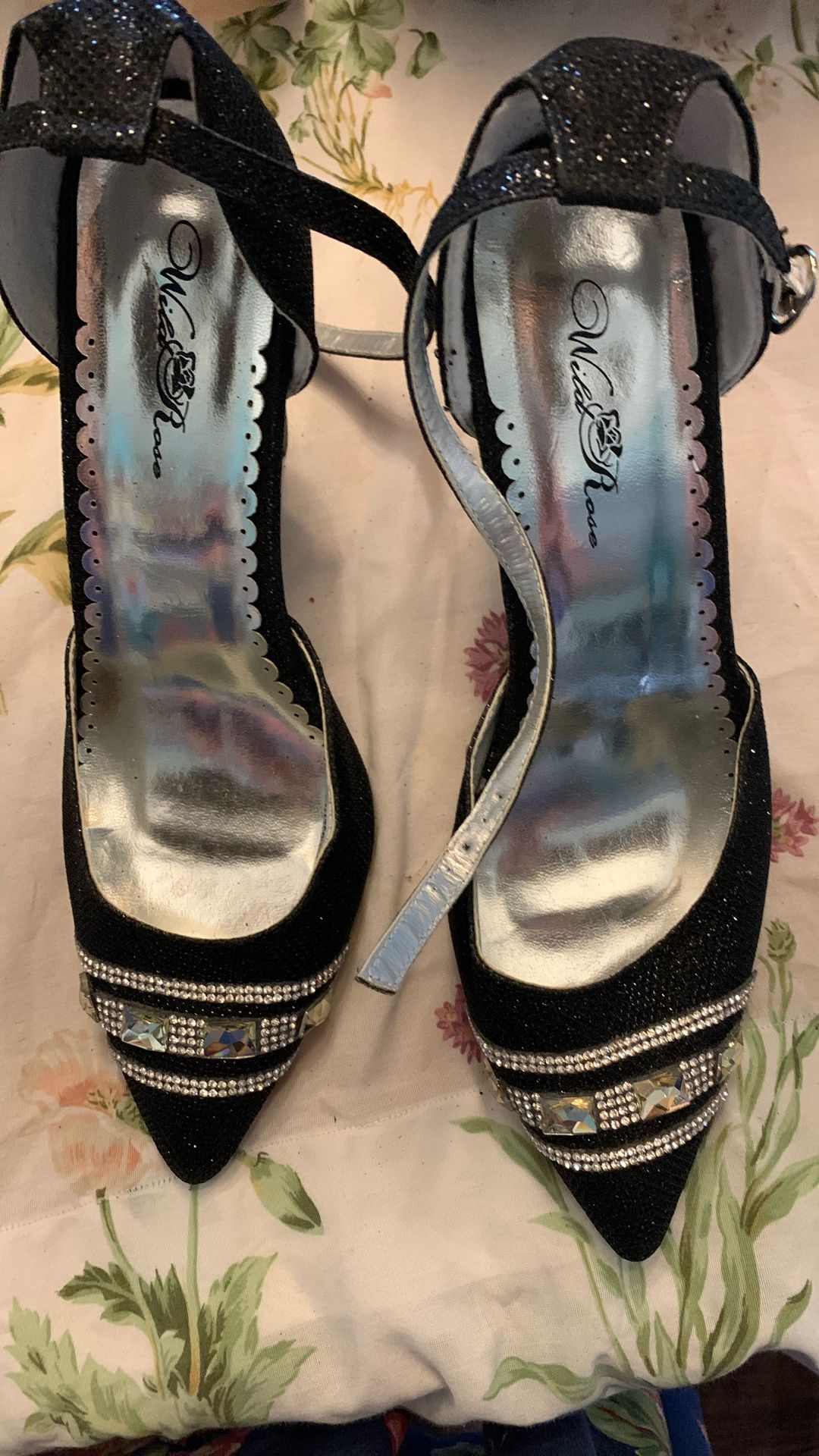 “Wild Rose” Heels