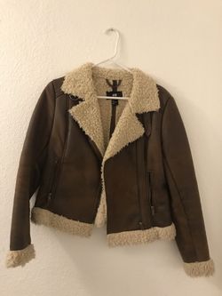 Brown suede Jacket