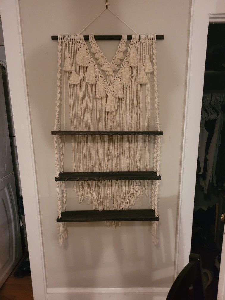 Macrame Shelf