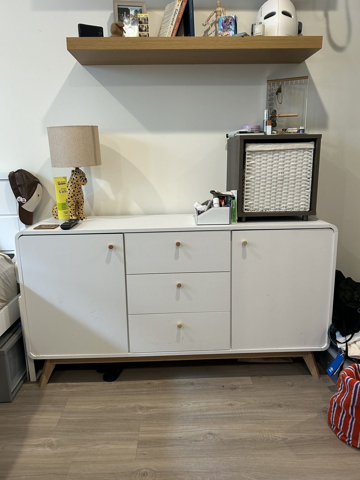 Large White Dresser