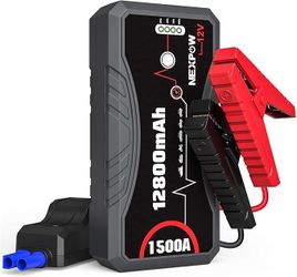 Nexpow Portable battery car jumper