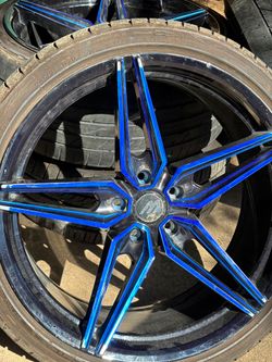 Tire and 20 inch rims
