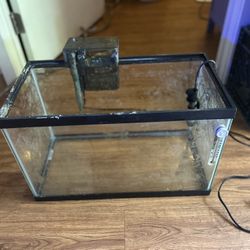 Fishtank + Filter + Heater 