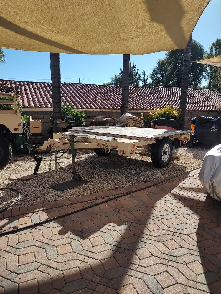 Shutt Industries M1101 Trailer GETT Military Trailer 