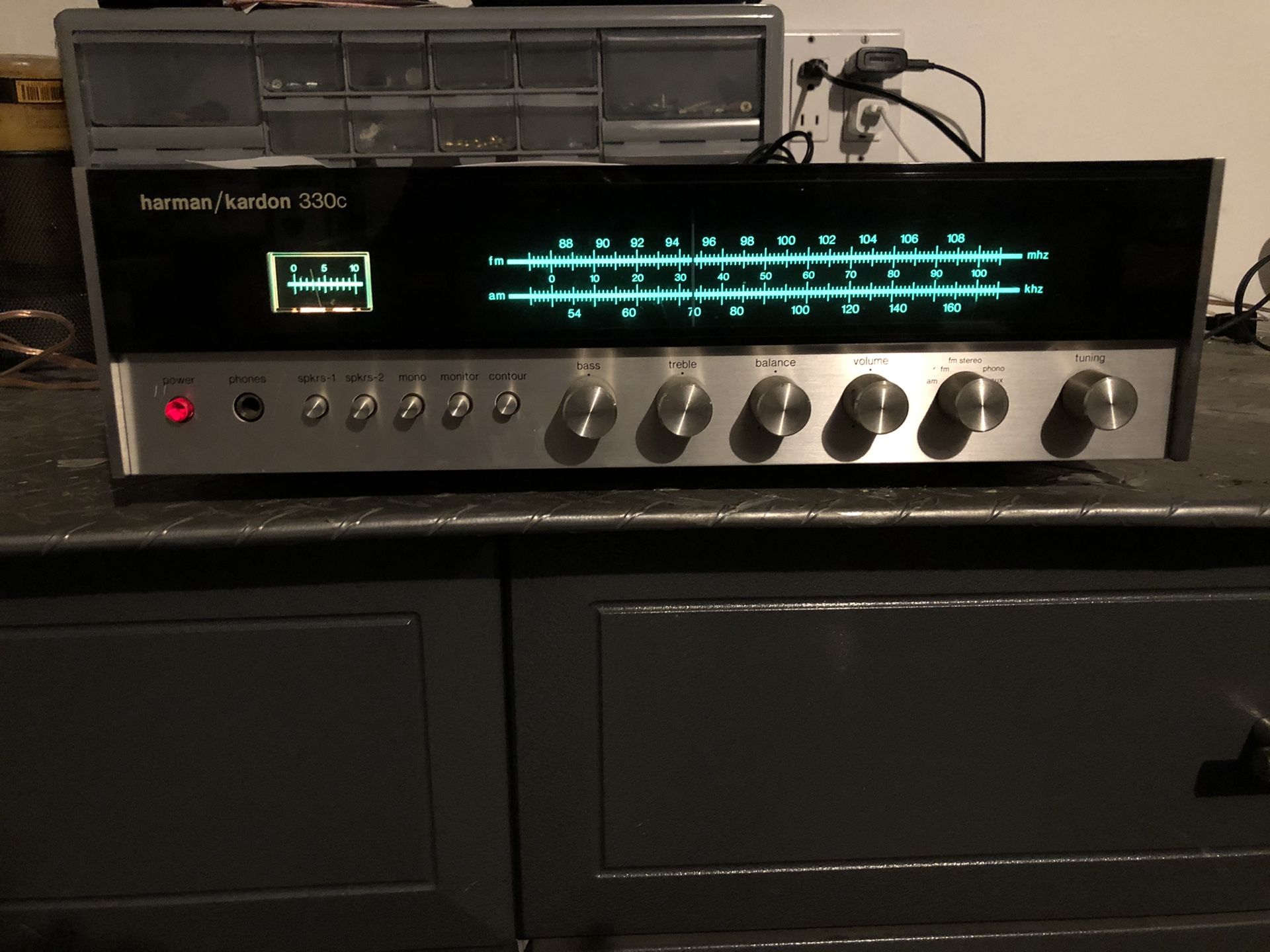 Harman Kardon 330C vintage stereo receiver