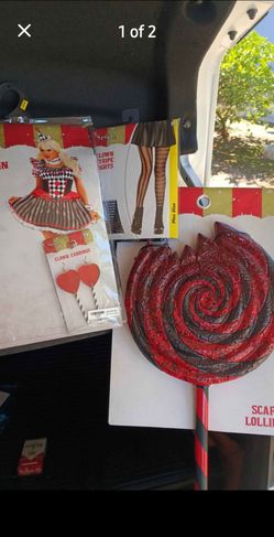 Harlequinn clown Size M
