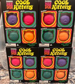 Needoh Cool Kittens-4 pack