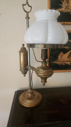Antique  brass lamp