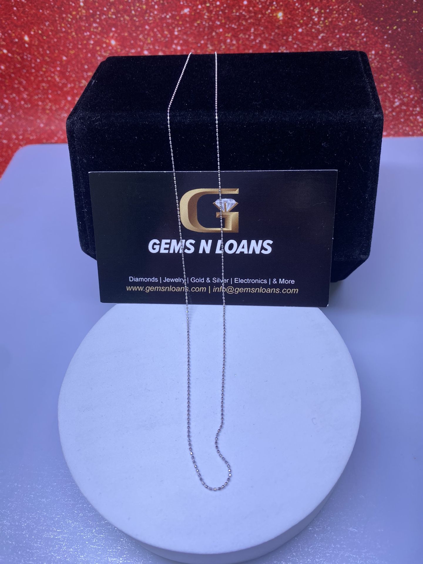 10k Beaded Chain