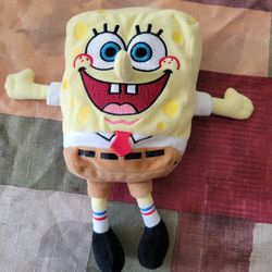 SPONGEBOB SQUAREPANTS 8" TALL TY CHARACTER