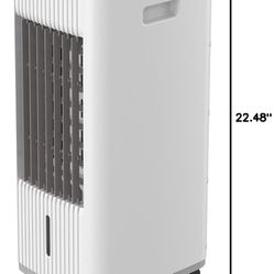 Portable Air Conditioner with Natural/Cooling/Humidifier & 3-Speed