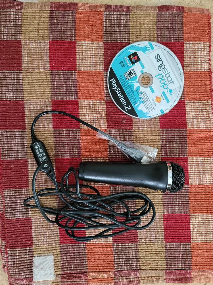 Karaoke Mic Microphone Ps2