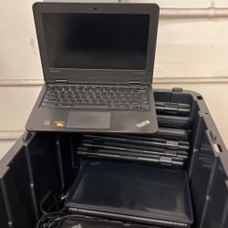 Lot Of 16 Lenovo 11e And X131e Chromebooks Thinkpad Intel 